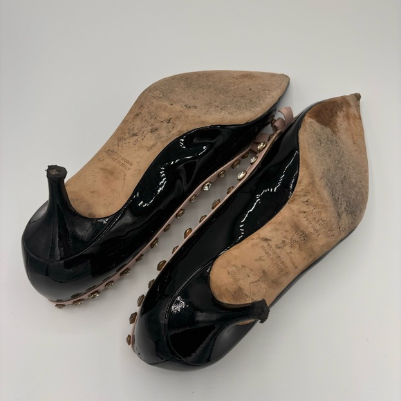 KATE SPADE Bow Kitten Heels, Sz 8 1/2 - Picture 7 of 8
